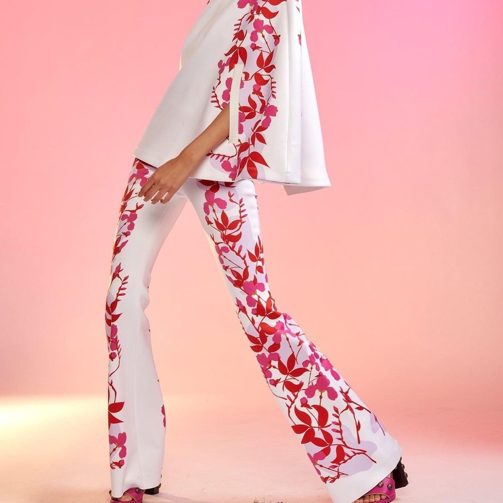 Floral flare legs!